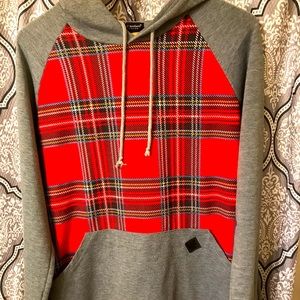 Simply Southern plaid sweatshirt
